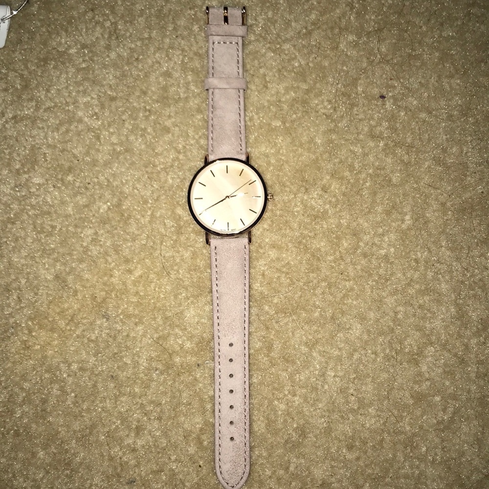 Taupe genuine leather watch alter’d state